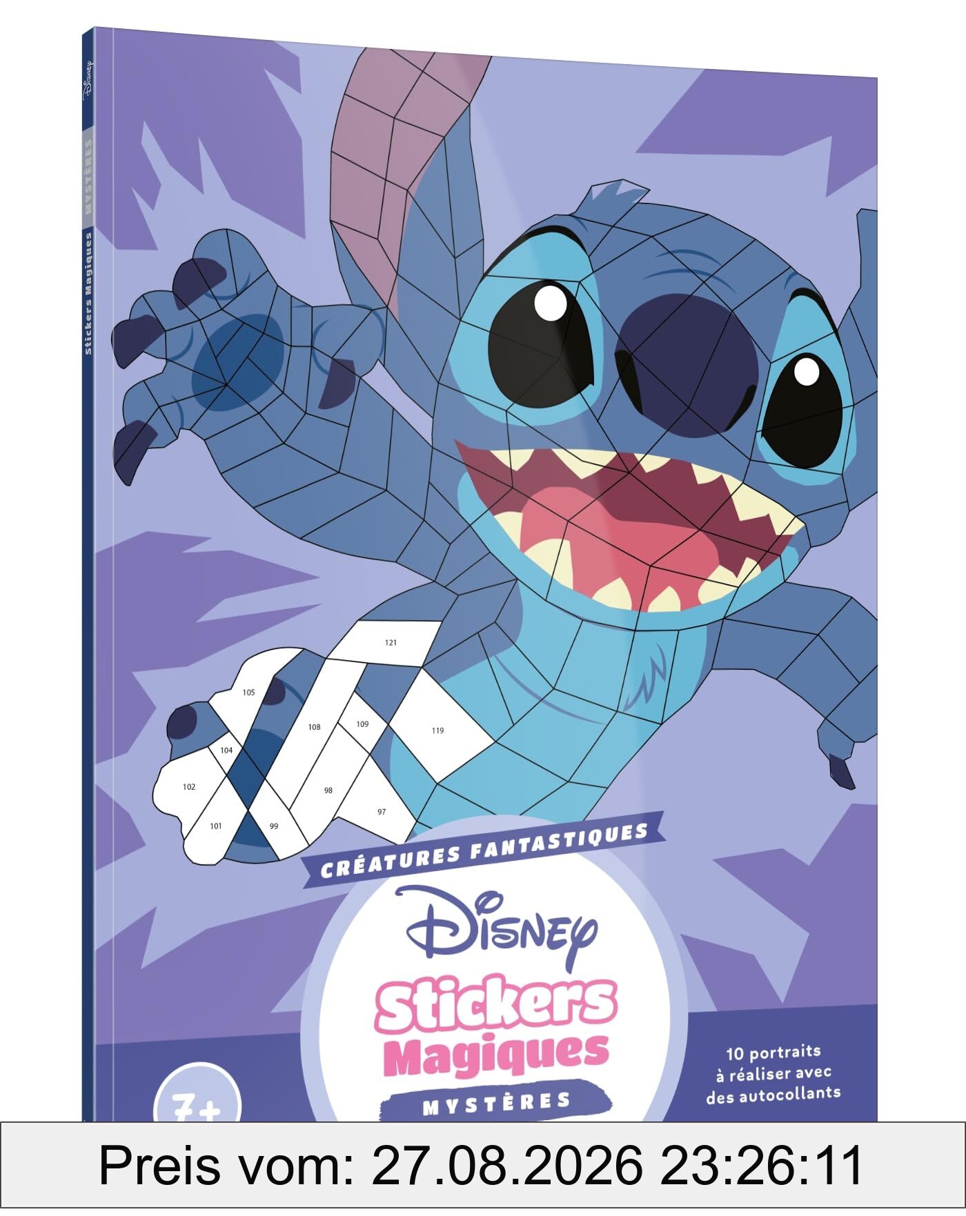 DISNEY : Mes stickers magiques : Mystères (7+) - Créatures fantastiques