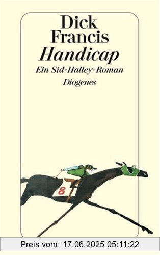 Binding : Taschenbuch, Edition : 8., Aufl., Label : Diogenes Verlag, Publisher : Diogenes Verlag, medium : Taschenbuch, numberOfPages : 368, publicationDate : 1991-01-01, authors : Dick Francis, languages : german, ISBN : 3257219849