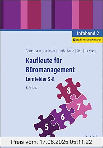 Brand : Kiehl Friedrich Verlag G, Binding : Taschenbuch, Edition : 3., aktualisierte Auflage. Mit digitalen Mehrwerten (Online-Buch, Online-Training und Zusatz-Downloads inklusive)., Label : NWB Verlag, Publisher : NWB Verlag, medium : Taschenbuch, numberOfPages : 370, publicationDate : 2020-12-23, authors : Verena Bettermann, Hankofer, Sina Dorothea, Ute Lomb, Nicole Nolte, Tina Ried, Ulrich Voert, ISBN : 3470661138