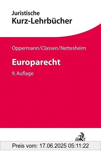 Binding : Taschenbuch, Edition : 9., völlig neu bearbeitete, Label : C.H.Beck, Publisher : C.H.Beck, medium : Taschenbuch, numberOfPages : 728, publicationDate : 2021-03-08, authors : Classen, Claus Dieter, Martin Nettesheim, Thomas Oppermann, ISBN : 3406757391