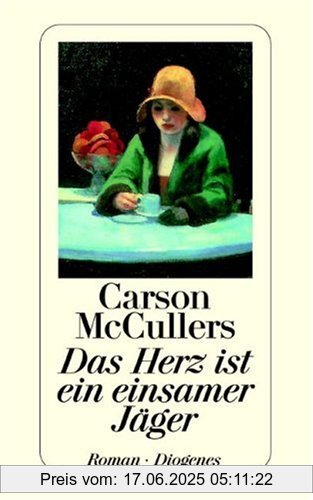 Binding : Taschenbuch, Edition : 20., Aufl., Label : Diogenes Verlag, Publisher : Diogenes Verlag, NumberOfItems : 1, medium : Taschenbuch, numberOfPages : 320, publicationDate : 1974-01-01, authors : Carson McCullers, translators : Susanna Rademacher, languages : german, ISBN : 3257201435