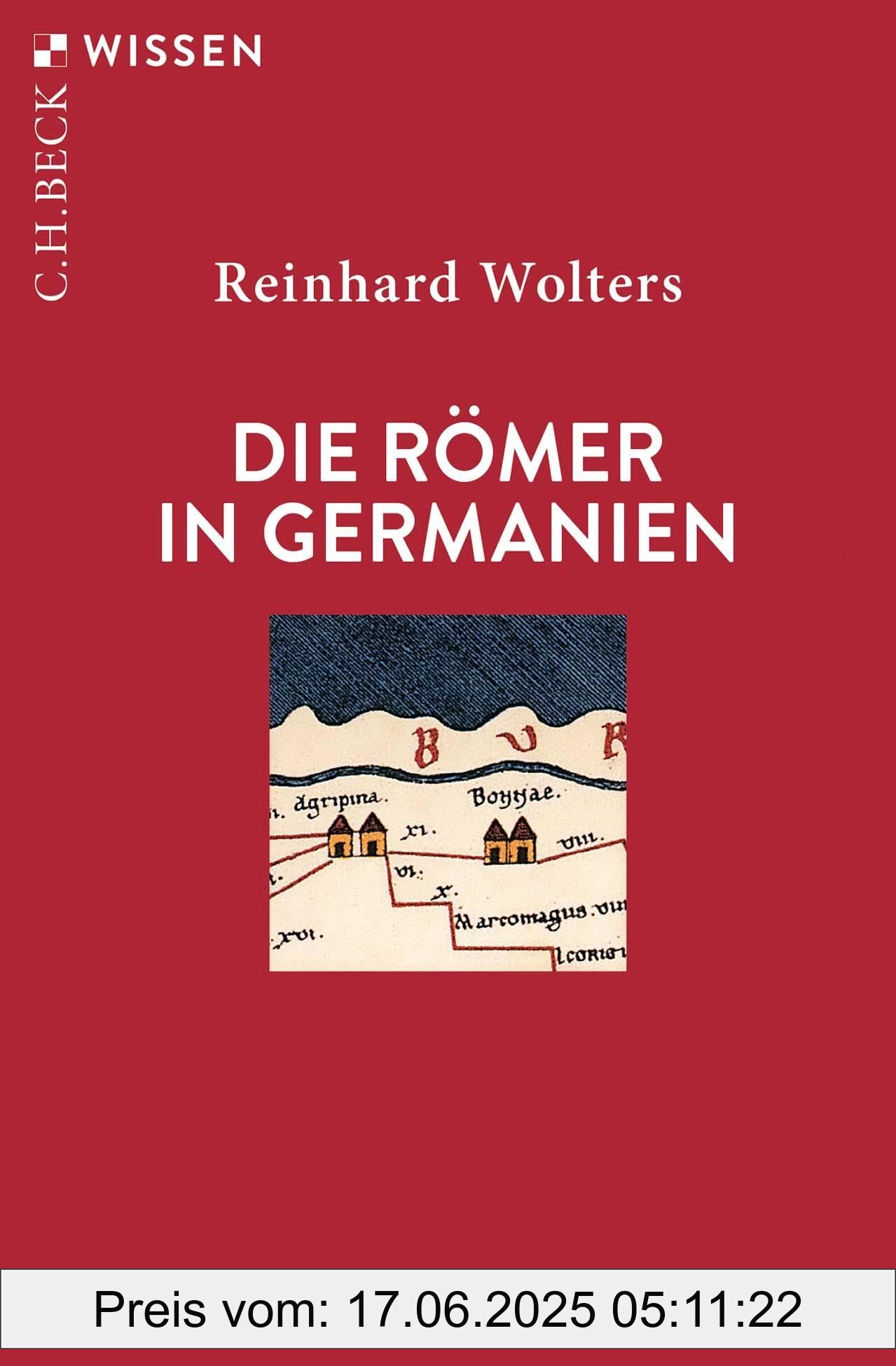 Brand : Beck C. H., Binding : paperback, Edition : 8., durchgesehene und aktualisierte, Label : Die Römer in Germanien (Beck'sche Reihe), medium : paperback, numberOfPages : 128, publicationDate : 2024-09-19, releaseDate : 2024-09-19, languages : german, ISBN : 3406821235