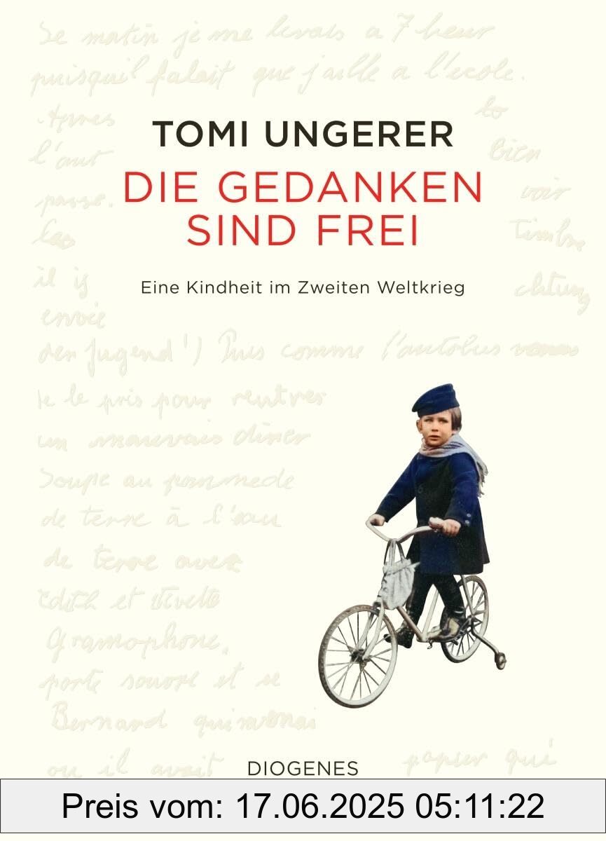Binding : hardcover, Edition : 1, Label : Die Gedanken sind frei : Eine Kindheit im Zweiten Weltkrieg (Kunst), medium : hardcover, numberOfPages : 192, publicationDate : 2025-04-23, languages : german, ISBN : 3257021941
