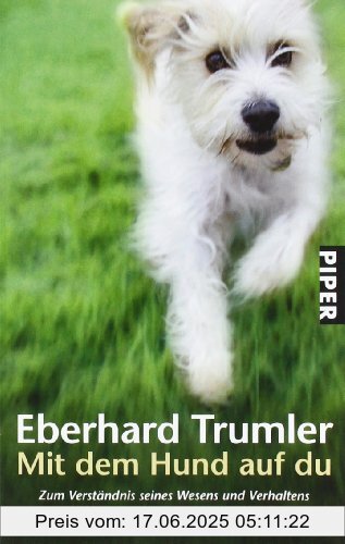 Binding : Taschenbuch, Edition : 14., Aufl., Label : Piper Taschenbuch, Publisher : Piper Taschenbuch, medium : Taschenbuch, numberOfPages : 304, publicationDate : 1995-12-01, authors : Eberhard Trumler, languages : german, ISBN : 3492211356