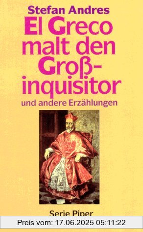 Binding : Broschiert, Label : Piper, Publisher : Piper, medium : Broschiert, numberOfPages : 239, publicationDate : 2001-05-01, authors : Stefan Andres, ISBN : 3492116752