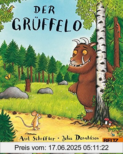 Brand : Wildschuetz, Binding : Pappbilderbuch, Edition : 20, Label : Beltz & Gelberg, Publisher : Beltz & Gelberg, NumberOfItems : 1, medium : Sonstige Einbände, numberOfPages : 24, publicationDate : 2018-11-14, releaseDate : 2018-11-14, authors : Axel Scheffler, Julia Donaldson, translators : Monika Osberghaus, ISBN : 3407792913