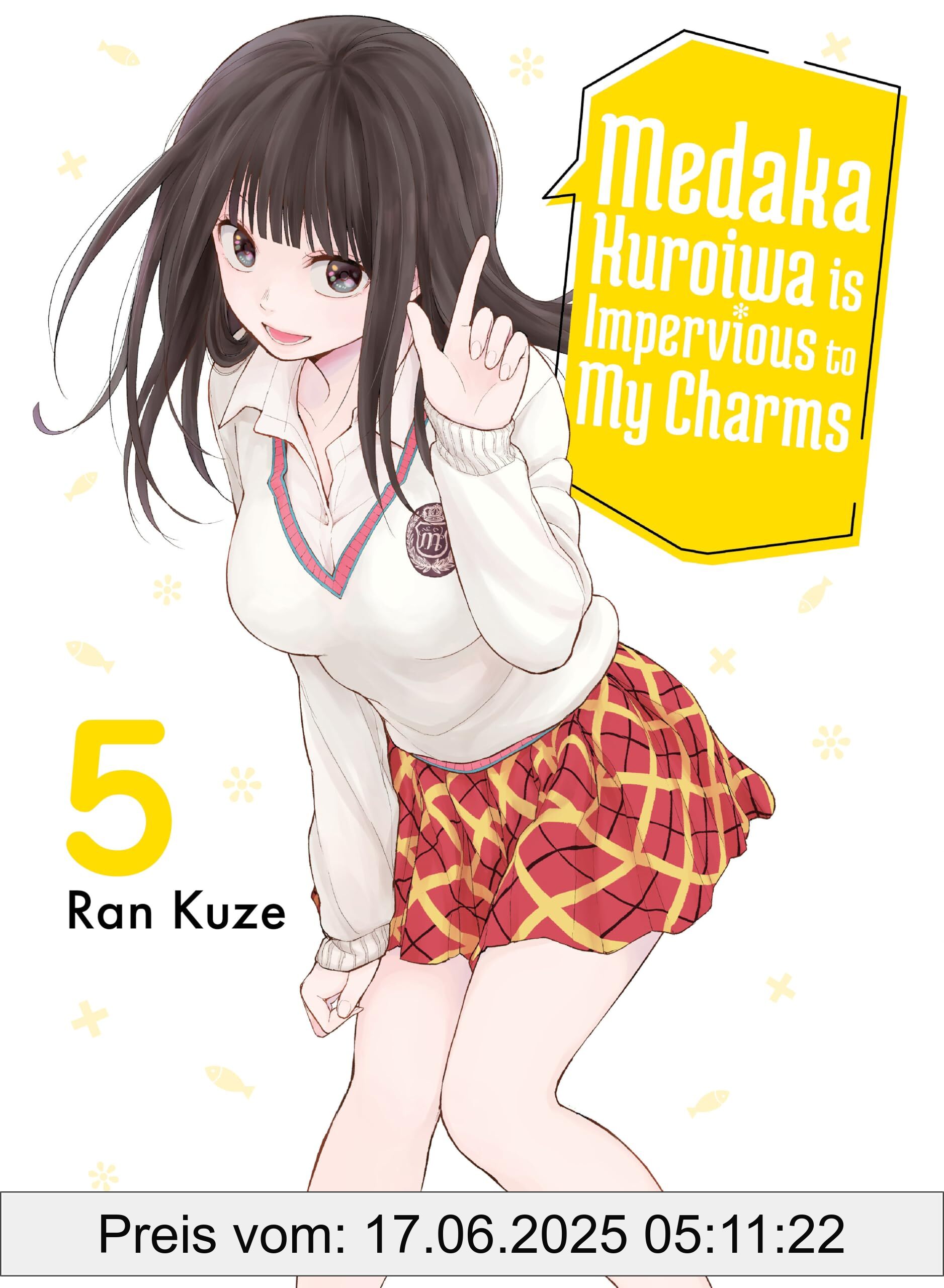 Brand : Penguin, Binding : paperback, Edition : 1, Label : Medaka Kuroiwa Is Impervious to My Charms 5, medium : paperback, numberOfPages : 144, publicationDate : 2024-02-20, releaseDate : 2024-02-20, languages : english, ISBN : 1647293359