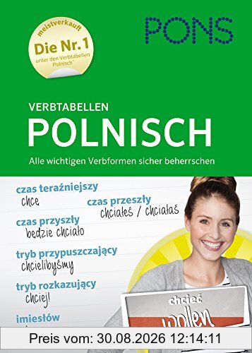 PONS Verbtabellen Polnisch: Alle wichtigen Verbformen sicher beherrschen