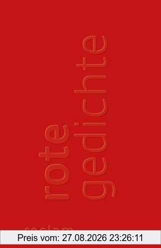 Rote Gedichte