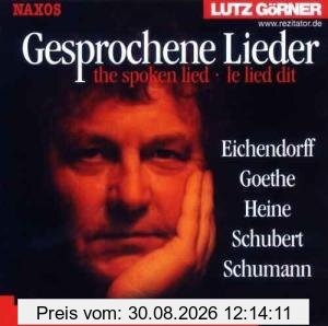 Gesprochene Lieder. CD.