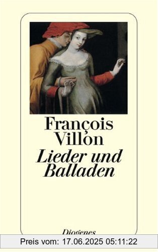 Binding : Taschenbuch, Edition : N.-A., Label : Diogenes Verlag, Publisher : Diogenes Verlag, medium : Taschenbuch, numberOfPages : 142, publicationDate : 2001-08-01, authors : François Villon, translators : KL Ammer, Karl Klammer, languages : german, ISBN : 3257214944