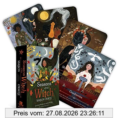 Seasons of the Witch - Mabon Oracle: 44 Gilded Cards and 144-page Full-color Guidebook
