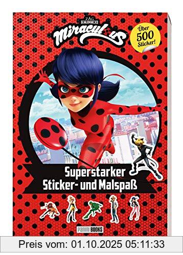 Miraculous: Superstarker Sticker- und Malspaß: über 500 Sticker