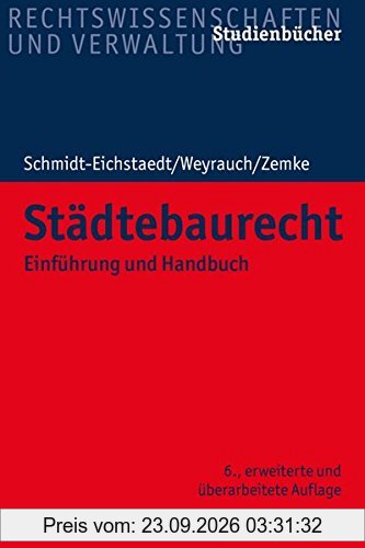 Städtebaurecht: Einführung und Handbuch (Studienbücher Rechtswissenschaft)