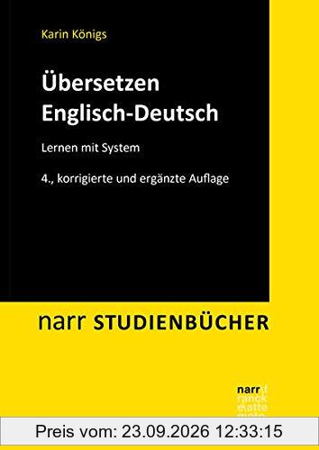 Übersetzen Englisch-Deutsch: Lernen mit System (Narr Studienbücher)