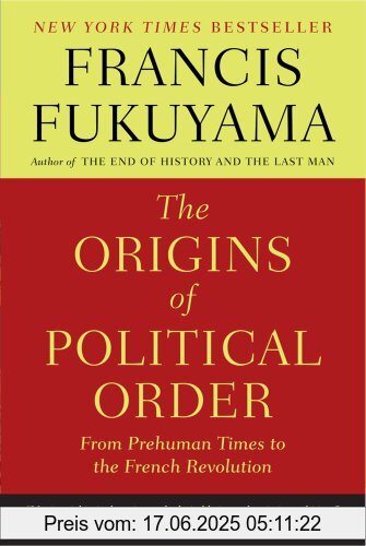 Binding : Taschenbuch, Edition : Reprint, Label : Farrar Straus & Giroux, Publisher : Farrar Straus & Giroux, NumberOfItems : 1, PackageQuantity : 1, medium : Taschenbuch, numberOfPages : 608, publicationDate : 2012-03-27, authors : Francis Fukuyama, languages : english, ISBN : 0374533229