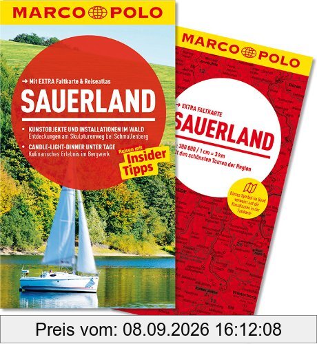 MARCO POLO Reiseführer Sauerland: Kunstobjekte und Installationen im Wald. Candle-Light-Dinner im Berkwerk