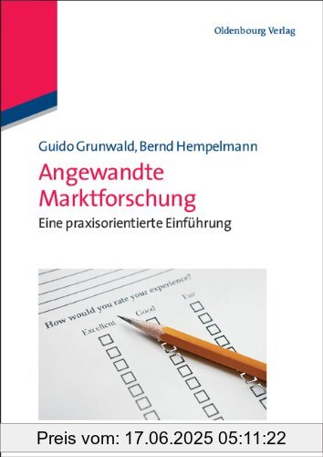 Binding : Taschenbuch, Edition : 1., Aufl., Label : Oldenbourg Wissenschaftsverlag, Publisher : Oldenbourg Wissenschaftsverlag, medium : Taschenbuch, numberOfPages : 170, publicationDate : 2011-12-14, authors : Guido Grunwald, Bernd Hempelmann, languages : german, ISBN : 3486713388