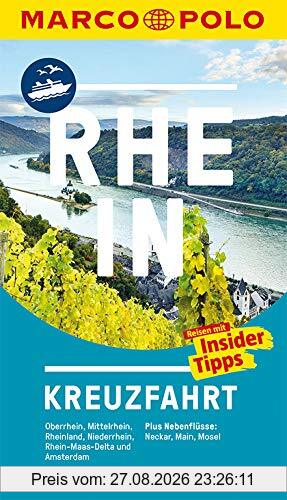 MARCO POLO Reiseführer Rhein Kreuzfahrt: Der perfekte Begleiter für die Rhein-Kreuzfahrt mit Insider-Tipps und zwei Faltk