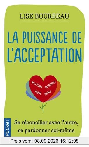 La puissance de l'acceptation : se réconcilier avec l'autre, se pardonner soi-même