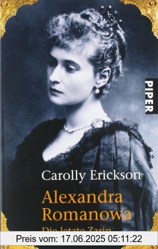 Binding : Taschenbuch, Edition : 4, Label : Piper Taschenbuch, Publisher : Piper Taschenbuch, medium : Taschenbuch, numberOfPages : 480, publicationDate : 2007-03-01, authors : Carolly Erickson, translators : Karin Schuler, Norbert Juraschitz, languages : german, ISBN : 349224940X