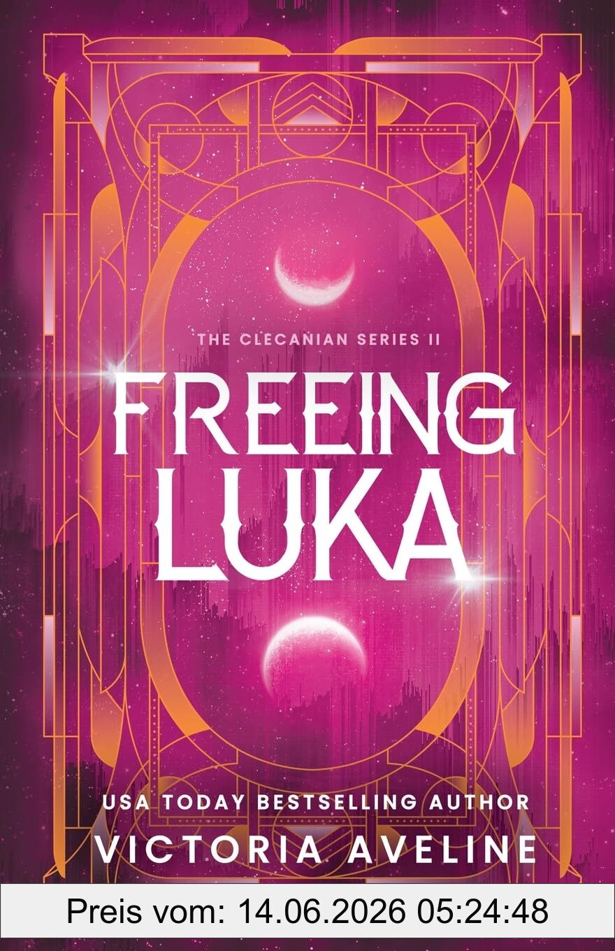Victoria Aveline Freeing Luka, The Clecanian Series, Book 2 (Discreet Cover)