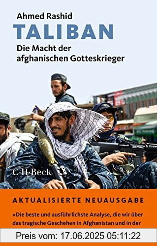 Binding : Taschenbuch, Edition : 3., aktualisierte und erweiterte, Label : C.H.Beck, Publisher : C.H.Beck, medium : Taschenbuch, numberOfPages : 491, publicationDate : 2022-02-17, releaseDate : 2022-02-17, authors : Ahmed Rashid, translators : Harald Riemann, Rita Seuß, ISBN : 3406784674