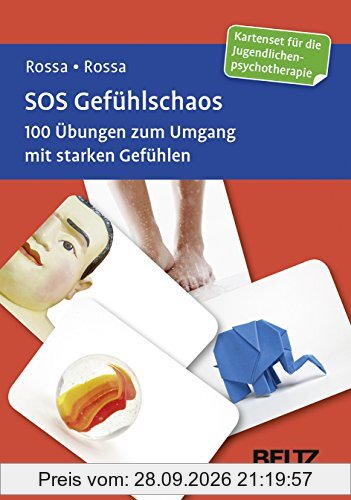 SOS Gefühlschaos: 100 Übungen zum Umgang mit starken Gefühlen. Kartenset für die Jugendlichenpsychotherapie