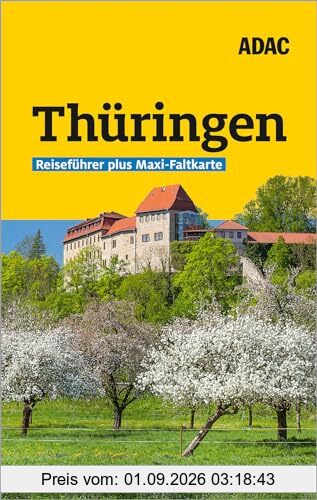 ADAC Reiseführer plus Thüringen: Mit Maxi-Faltkarte und praktischer Spiralbindung