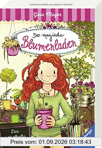 Der magische Blumenladen, Band 1 & 2: Das rätselhafte Zauberbuch