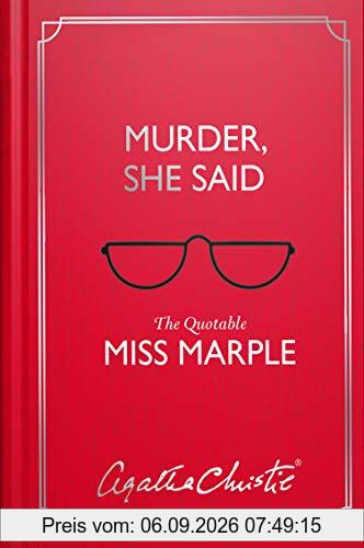 Murder, She Said: The Quotable Miss Marple