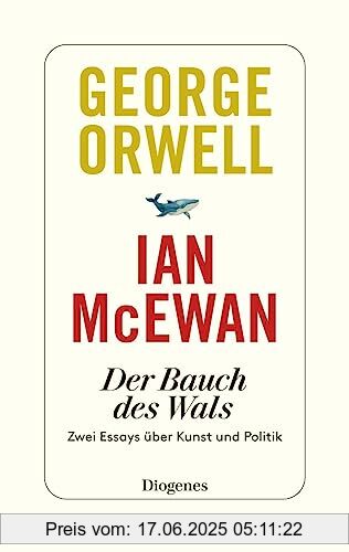 Binding : Gebundene Ausgabe, Edition : 1, Label : Diogenes, Publisher : Diogenes, medium : Gebundene Ausgabe, numberOfPages : 128, publicationDate : 2023-08-23, authors : George Orwell, Ian McEwan, translators : Felix Gasbarra, Bernhard Robben, ISBN : 3257072635