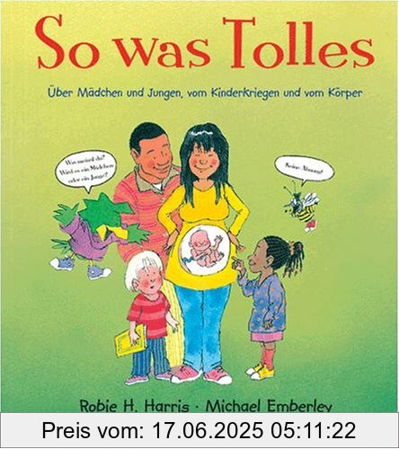 Binding : Gebundene Ausgabe, Edition : Deutsche Erstausgabe, Label : Beltz & Gelberg, Publisher : Beltz & Gelberg, medium : Gebundene Ausgabe, numberOfPages : 62, publicationDate : 2007-03-15, authors : Robie Harris, translators : Kerstin Michaelis, languages : german, ISBN : 3407753276