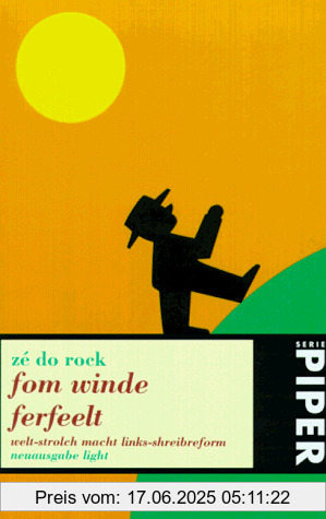 Binding : Taschenbuch, Label : Piper, Publisher : Piper, medium : Taschenbuch, numberOfPages : 286, publicationDate : 2002-02-01, authors : Zé do Rock, languages : german, ISBN : 3492224555