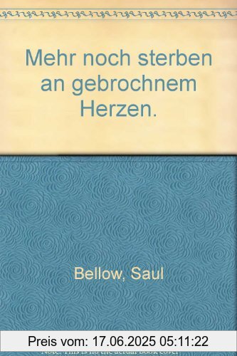 Binding : Gebundene Ausgabe, Label : Kiepenheuer&Witsch, Publisher : Kiepenheuer&Witsch, NumberOfItems : 1, medium : Gebundene Ausgabe, numberOfPages : 475, publicationDate : 1989-01-01, authors : Saul Bellow, translators : Helga Pfetsch, languages : german, ISBN : 3462019686