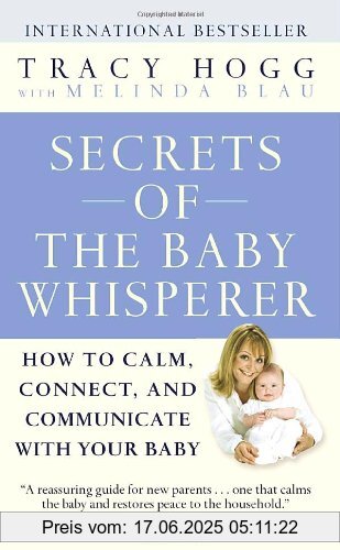 Binding : Taschenbuch, Edition : Reprint, Label : Ballantine Books, Publisher : Ballantine Books, NumberOfItems : 2, medium : Taschenbuch, numberOfPages : 352, publicationDate : 2005-07-26, releaseDate : 2005-07-26, authors : Tracy Hogg, Melinda Blau, languages : english, ISBN : 0345479092