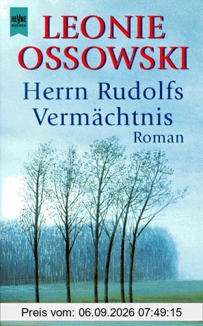Herrn Rudolfs Vermächtnis