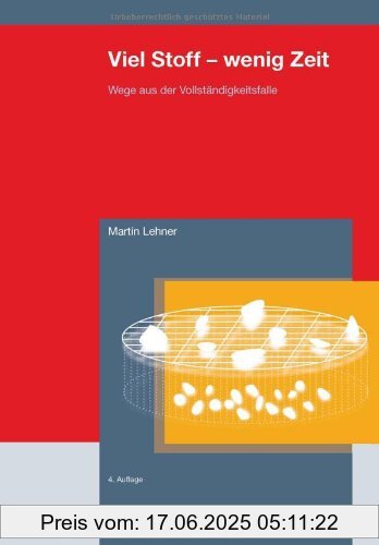Binding : Broschiert, Edition : 4., Auflage, Label : Haupt, Publisher : Haupt, medium : Broschiert, numberOfPages : 200, publicationDate : 2013-09-18, authors : Martin Lehner, languages : german, ISBN : 3258078297