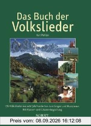 Das Buch der Volkslieder: 176 Volkslieder aus acht Jahrhunderten. Gesang und Klavier (Gitarre, Akkordeon ad lib.). Liederbuch.: 176 Volkslieder aus ... Blockflöte oder andere Melodieinstrumente