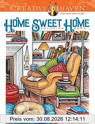 Creative Haven Home Sweet Home Coloring Book