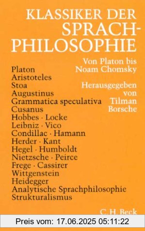 Binding : Broschiert, Edition : 1., Label : Beck, Publisher : Beck, medium : Broschiert, numberOfPages : 548, publicationDate : 1996-01-01, publishers : Tilman Borsche, languages : german, ISBN : 3406472435