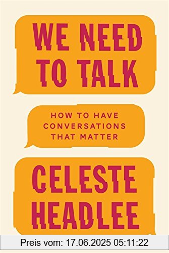 Binding : Taschenbuch, Label : Piatkus, Publisher : Piatkus, medium : Taschenbuch, numberOfPages : 272, publicationDate : 2017-09-05, releaseDate : 2017-09-05, authors : Celeste Headlee, languages : english, ISBN : 0349416389