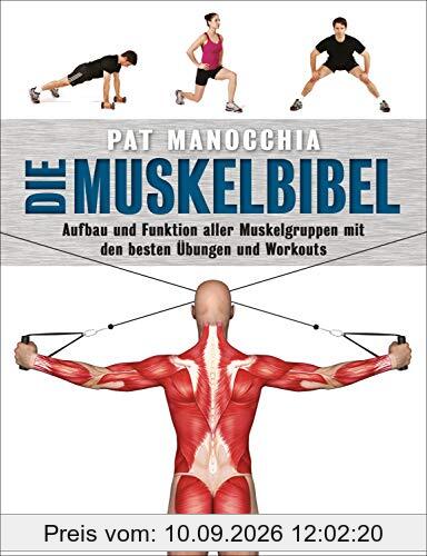 Die Muskelbibel. Aufwärmtraining, Muskelaufbautraining, Kraftausdauertraining, Maximalkrafttraining. Mit und ohne Geräte. Für Anfänger und ... mit den besten Übungen und Workouts - -