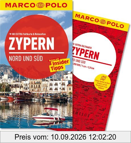 MARCO POLO Reiseführer Zypern, Nord und Süd: Reisen mit Insider-Tipps. Mit EXTRA Faltkarte & Reiseatlas
