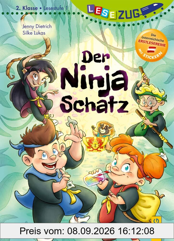 LESEZUG/2. Klasse - Lesestufe 1: Der Ninja-Schatz
