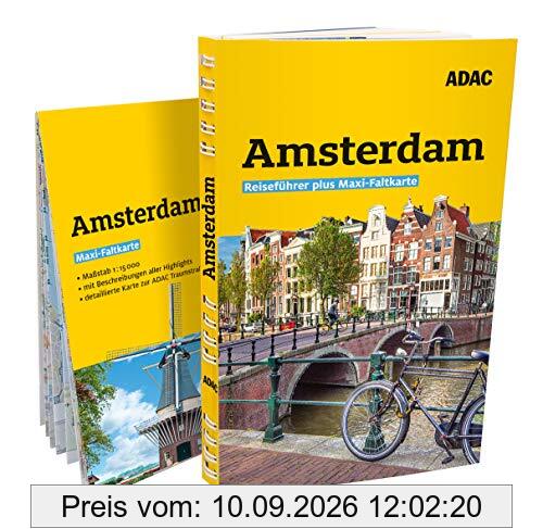 ADAC Reiseführer plus Amsterdam: mit Maxi-Faltkarte zum Herausnehmen