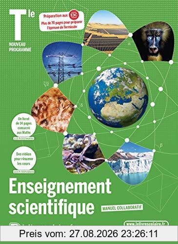 Enseignement scientifique terminale : manuel collaboratif : nouveau programme