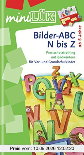 miniLÜK: Bilder-ABC N bis Z: Wortschatztraining mit Bildwörtern für Vor- und Grundschulkinder