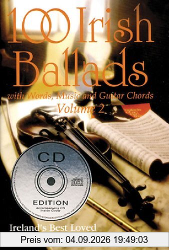 100 Irish Ballads Volume 2 (Book/Cd) Mlc
