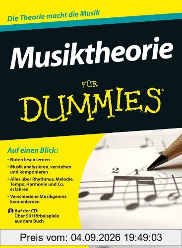 Musiktheorie für Dummies (Fur Dummies)